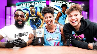 Insane NBA IRL Prizm Pack Opening w Cash amp Jesser [upl. by Ellednek]