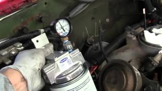 1986 Chevy CUCV 62l Diesel Fuel Filter Conversion [upl. by Shu506]