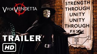 V For Vendetta 2006 HD Trailer  Throwback Trailers [upl. by Esimaj]