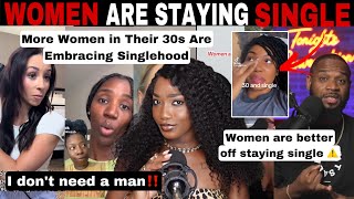 MERCY😱 WOMEN IN THEIR 30s ARE CHOOSING TO BE SINGLE  WHY WOMEN ARE EMBRACING SINGLE LIFE  TIK TOK [upl. by Caneghem]