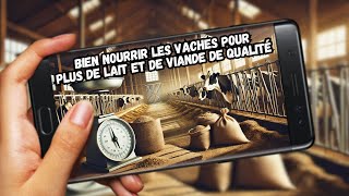 Comment Nourrir Une Vache Pour Une Production De lait et de Viande Optimale  🐄🥛 [upl. by Korwun631]