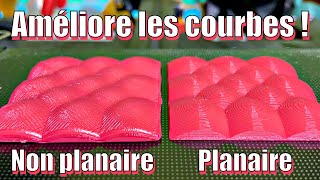 COMMENT FAIRE DES IMPRESSIONS 3D NON PLANAIRE [upl. by Hatokad]