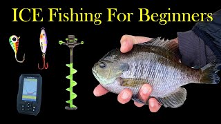 4 Best Rod Setups for Ice Fishing Panfish [upl. by Nnaesor]