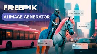 Freepik AI Image Generator  AI for designers [upl. by Garihc]