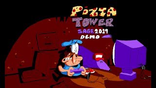 Pizza Tower SAGE 2019 100 Playthrough [upl. by Inaluiak]