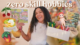 15 Beginner Cozy Hobbies  zero skills required to jump in [upl. by Agathy]