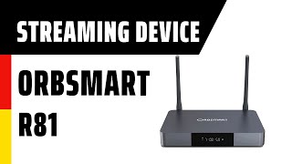 Streaming Device Orbsmart R81  Deutsch [upl. by Aiotal840]