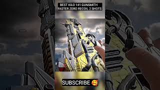 This BEST KILO 141 Gunsmith Attachments its TAKING OVER CODM in Season 5 BEST KILO 141 CLASS [upl. by Arikihs69]