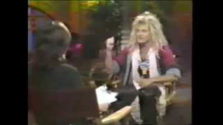 David Lee Roth mtv interview 1982 [upl. by Ontine]