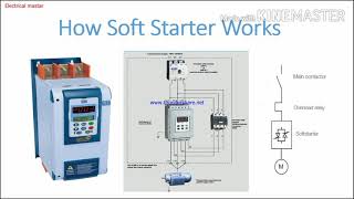 How soft starter works  Wiring diagram of soft starter  Uses amp Advantages of soft starter [upl. by Je561]