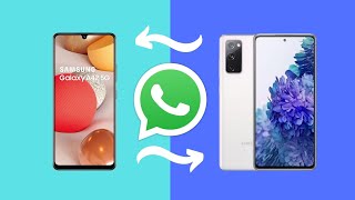 How to Transfer WhatsApp Messages from Samsung to Samsung [upl. by Banebrudge]