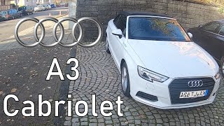 2019 Audi A3 Cabriolet 150HP  POV Test Drive [upl. by Nnahgem]