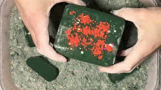 ASMR  Floral Foam Grid w pigments amp glitter  Not my Best [upl. by Arakat]