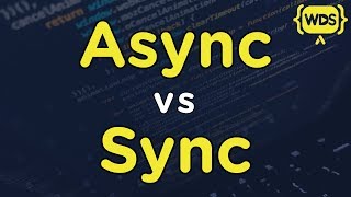 Asynchronous Vs Synchronous Programming [upl. by Irol]