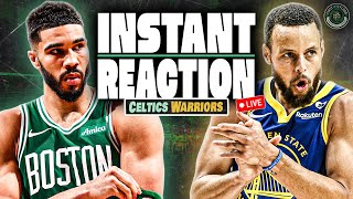 INSTANT REACTION  Celtics  Warriors Postgame [upl. by Magnuson]