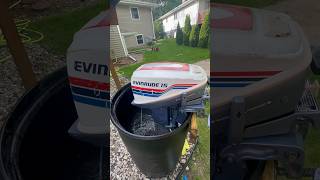 1977 15hp Evinrude Outboard [upl. by Gokey]