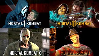 Mortal Kombat  All Guest Characters Fatalities 2011  2024 MK9  MK1 [upl. by Odnalref]