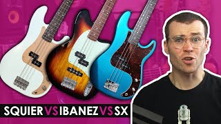 Affordable Precision Bass Shootout  Which should you buy [upl. by Calendra]