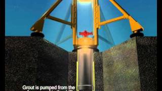 Sub Sea Turbine Pile Mooring Unit [upl. by Hedy581]