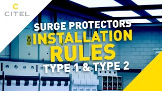 Type 1 and type 2 SPD  installation and rules [upl. by Aihsia]