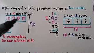 4th Grade Math 412 Word Problem Solving MultiStep Division Problems [upl. by Martin]