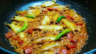 Morola Macher Jhaal Chachori Recipe [upl. by Anissej191]