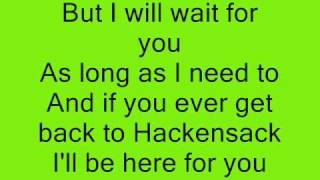 Fountains Of Wayne  Hackensack lyrics [upl. by Sylvanus]