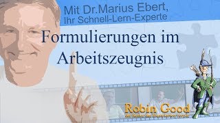 Formulierungen im Arbeitszeugnis [upl. by Tayib]