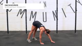 Inchworms  CrossFit Movement Library [upl. by Lebasile]