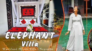 Elephant Villa  Waterland Villa Tour Negombo  Luxury Private Villa [upl. by Merna]