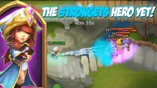 Probably The STRONGEST Hero In Castle Clash [upl. by Pliam]