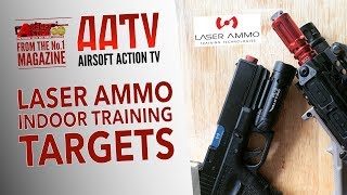 Laser Ammo Target Systems  Indoor Airsoft Training  AATV EP084 [upl. by Anneirb]