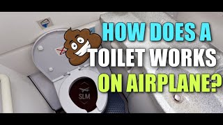 How does a toilet works on airplane Water amp Waste system Replacement of Flush Control Unit EP04 [upl. by Aretina510]