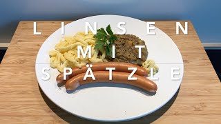 Linsen mit Spätzle [upl. by Arakal]