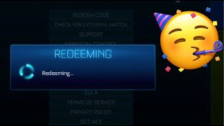 NEW 2024 REDEEM CODE IN ROCKET LEAGUE [upl. by Anida877]