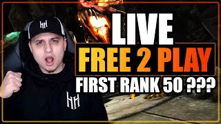 🔴 LIVE  FREE TO PLAY 2023 GRIND STREAM   FIRST RANK 50   Raid Shadow Legends [upl. by Zebedee]