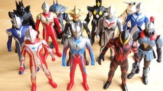 今月は大量買い！ウルトラヒーロー500 amp ウルトラ怪獣500 ソフビ１３体を一気にレビュー [upl. by Giraldo]