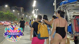 🇧🇷 RIO DE JANEIRO COPACABANA Night Walk Brazil  2022 [upl. by Yruoc]