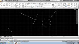 PERPENDICULAR OBJECT SNAP MODE IN AUTOCAD [upl. by Cammy555]