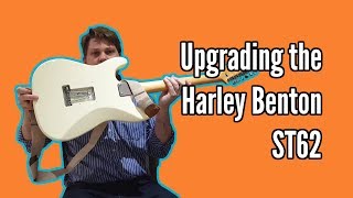 Upgrading the Harley Benton ST62 [upl. by Gnuj]