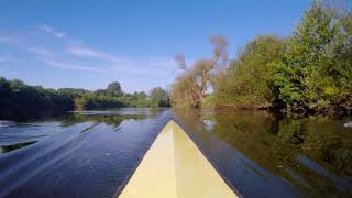 Rudern auf der Sieg  Rowing on the river Sieg [upl. by Ocsecnarf]