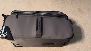 Travelpro Maxlite 5 Softside Expandable Upright 2 Wheel Carry on Luggage Review [upl. by Ligriv]