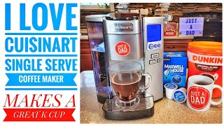 REVIEW Cuisinart SS10P1 Premium Single Serve Coffee Maker KCup Machine [upl. by Mirna893]