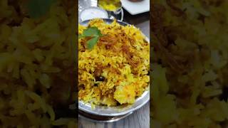 Malabar chicken biriyani from mallus restaurant chickenbiryani shortvideo [upl. by Lesirg586]