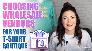 How to Start a TShirt Boutique Choosing the Best Wholesale Vendors [upl. by Innavoij584]