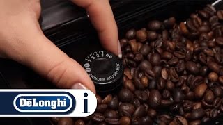 How to Regulate the Coffee Mill on Your DeLonghi Autentica ETAM 29660SB Coffee Machine [upl. by Ianahs555]