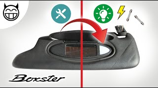 🛠 Démonter et installer un paresoleil avec éclairage  Tuto Boxster 986 [upl. by Radburn]