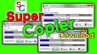 How to download and install super copier software  super copier download and install supercopier [upl. by Dnamra]