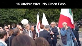 15 ottobre 2021 Catania l’intervento di Andrea Giuffrida referente territoriale Movimento 3V [upl. by Azeria]