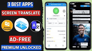 3 Best Free Screen Translate Apps For Android [upl. by Akirehs562]